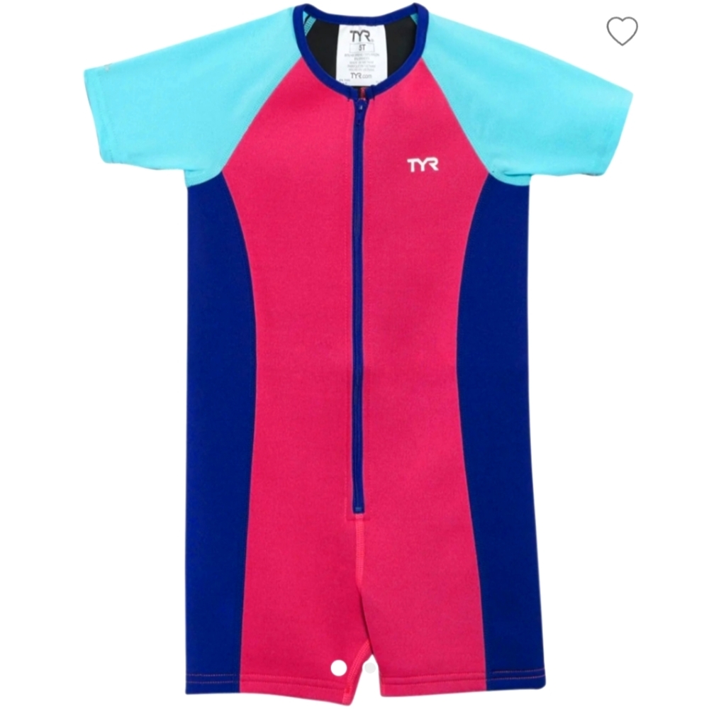 Girls' UPF 50+ Thermal Rashguard Suit